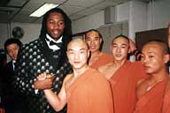 Shaolin Monks Royal Variety Performance Lennox Lewis